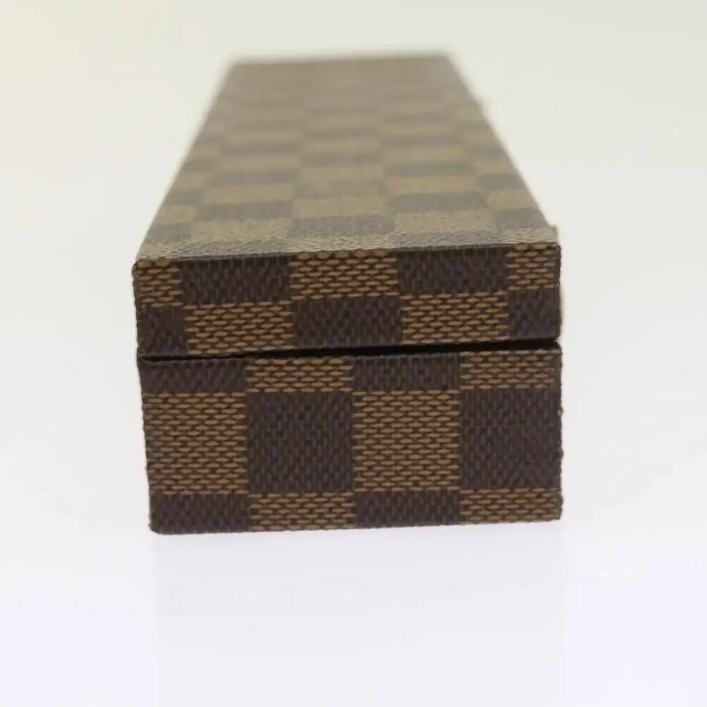 LOUIS VUITTON Damier Ebene Watch Case Trunk